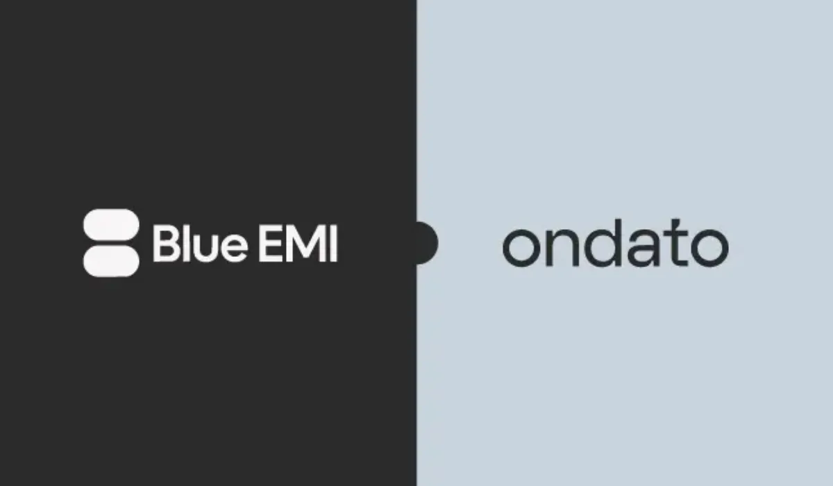 Blue EMI and Ondato logos