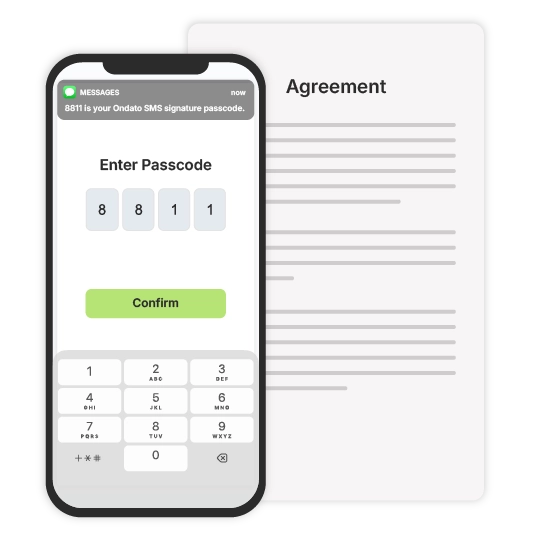 Image for Signature par SMS