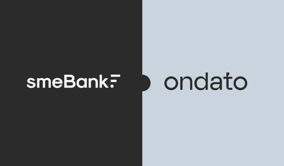 Ondato partnership with SME bank logo