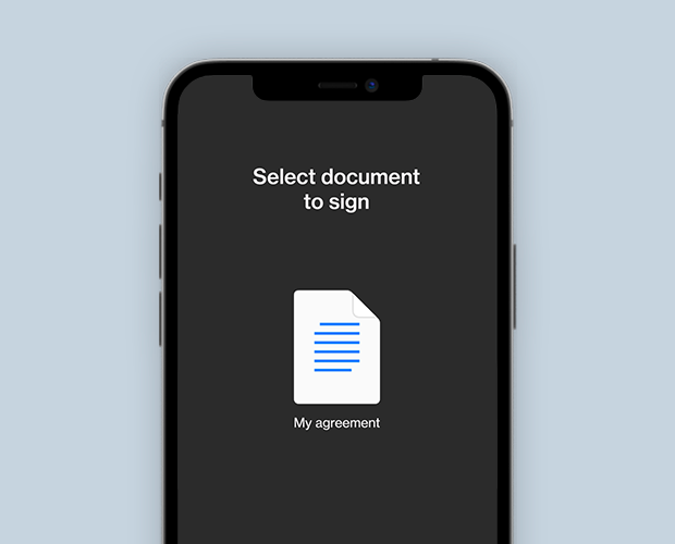 SMS Signature process