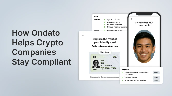 How Ondato helps crypto companies stay compliant  