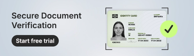 Start Document Verification free trial