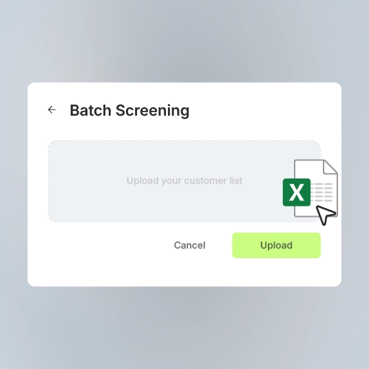Batch & Bulk Screening Image