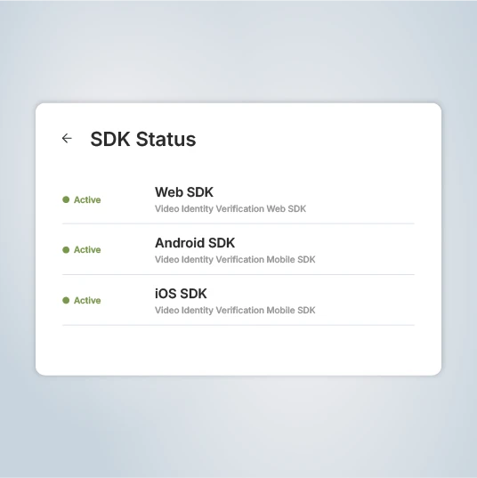 SDK para web y móviles Image