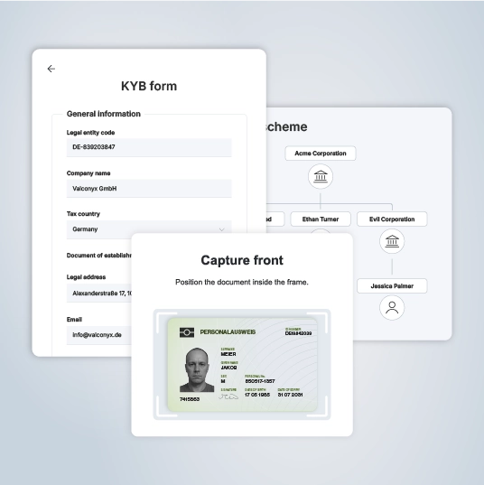 Conozca a su cliente empresarial (KYB) Image